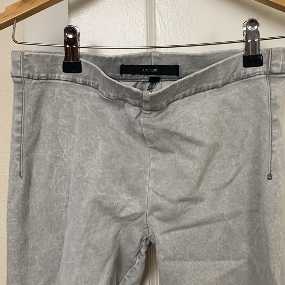 Joe jeans grey acid tie dye leggings zipper leg size S